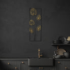 Dekoratif Metal Duvar Tablosu - 32x90 cm - 3