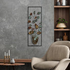 Dekoratif Metal Duvar Tablosu - 32x90 cm - 2