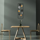 Dekoratif Metal Duvar Tablosu - 32x90 cm - 2