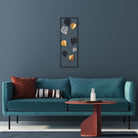 Dekoratif Metal Duvar Tablosu - 32x90 cm - 3