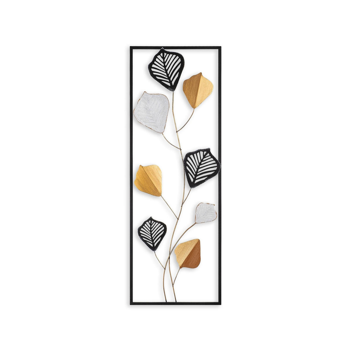 Dekoratif Metal Duvar Tablosu - 32x90 cm - 4