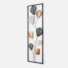 Dekoratif Metal Duvar Tablosu - 32x90 cm - 5