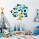 Dekoratif Metal Duvar Tablosu - 110x105 cm - 2