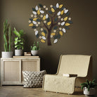 Dekoratif Metal Duvar Tablosu - 107x101 cm - 1