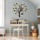 Dekoratif Metal Duvar Tablosu - 107x101 cm - 2