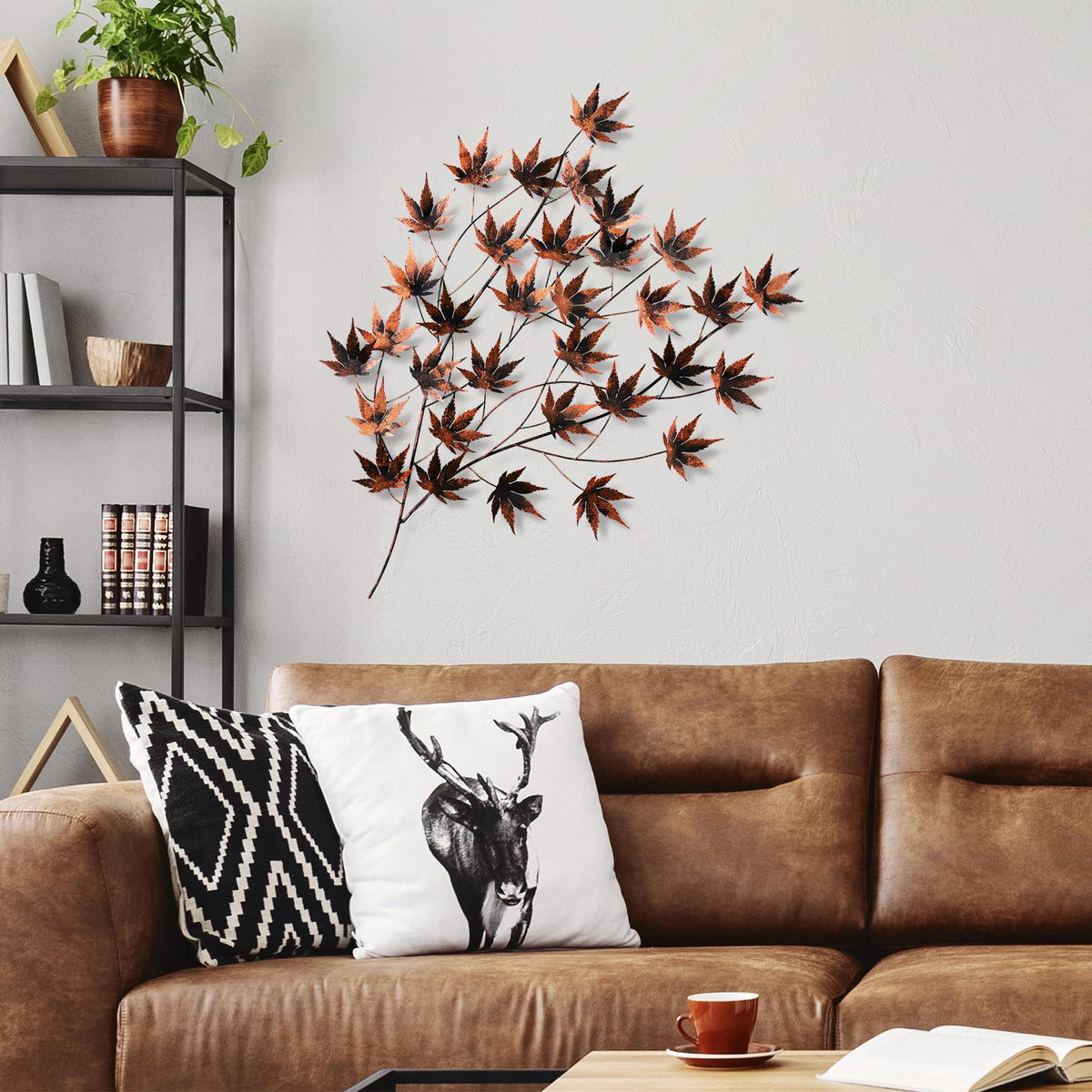 Dekoratif Metal Duvar Tablosu - 85x115 cm - 0