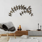 Dekoratif Metal Duvar Tablosu - 75x136 cm - 1