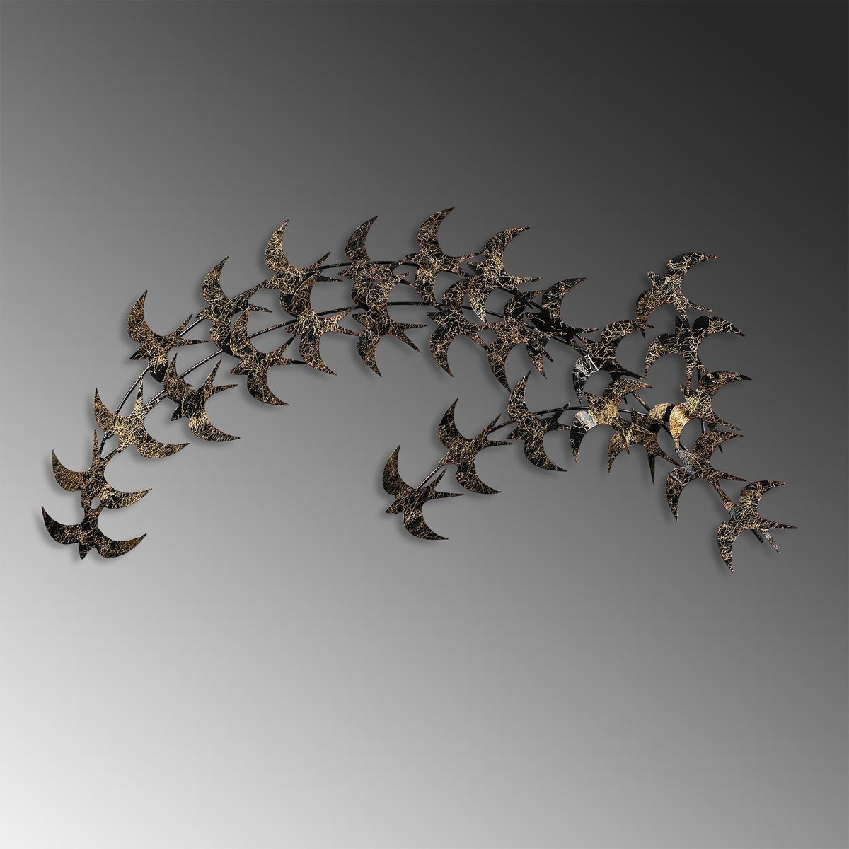 Dekoratif Metal Duvar Tablosu - 75x136 cm - 4