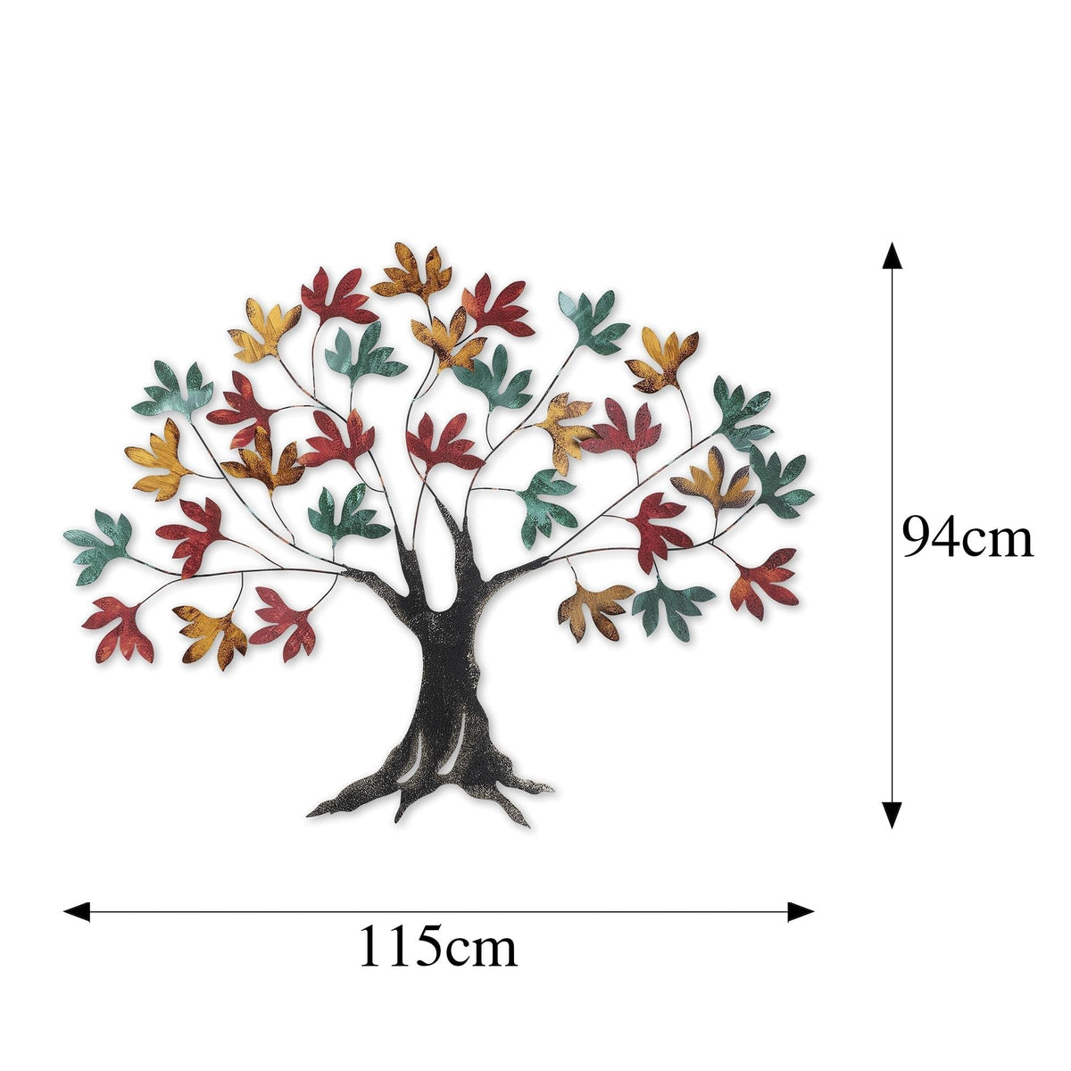 Dekoratif Metal Duvar Tablosu - 115x94 cm - 6