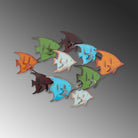 Dekoratif Metal Duvar Tablosu - 83x58 cm - 3