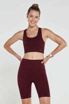 Gela Çift Katlı Kompres Bralet - Bordo - 0