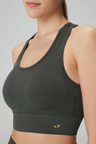 Gela Çift Katlı Kompres Bralet - Yeşil - 1