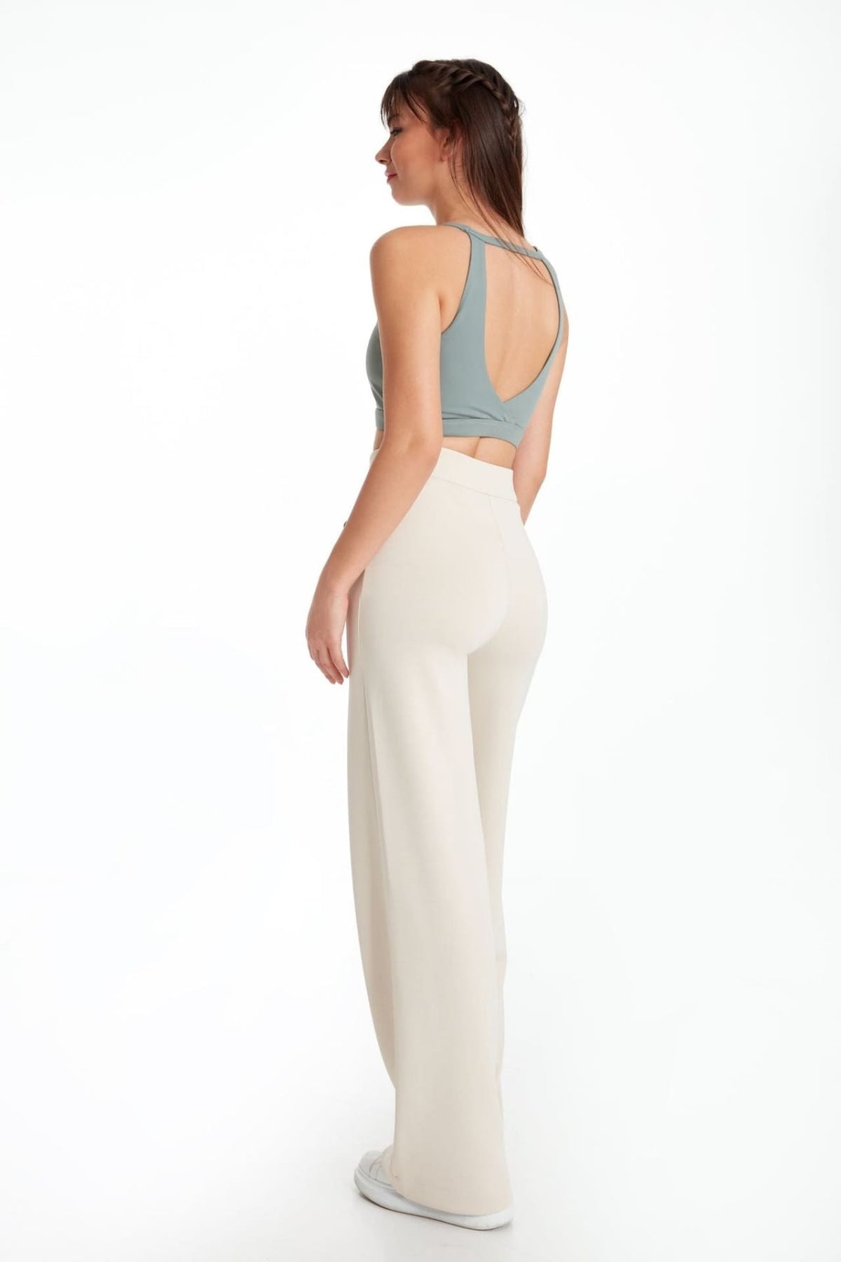 Not Your Average Spor Ve Yoga Sütyeni, Yeşil - 2
