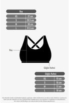 Triangle Spor ve Yoga Sütyeni, Bordo - 6
