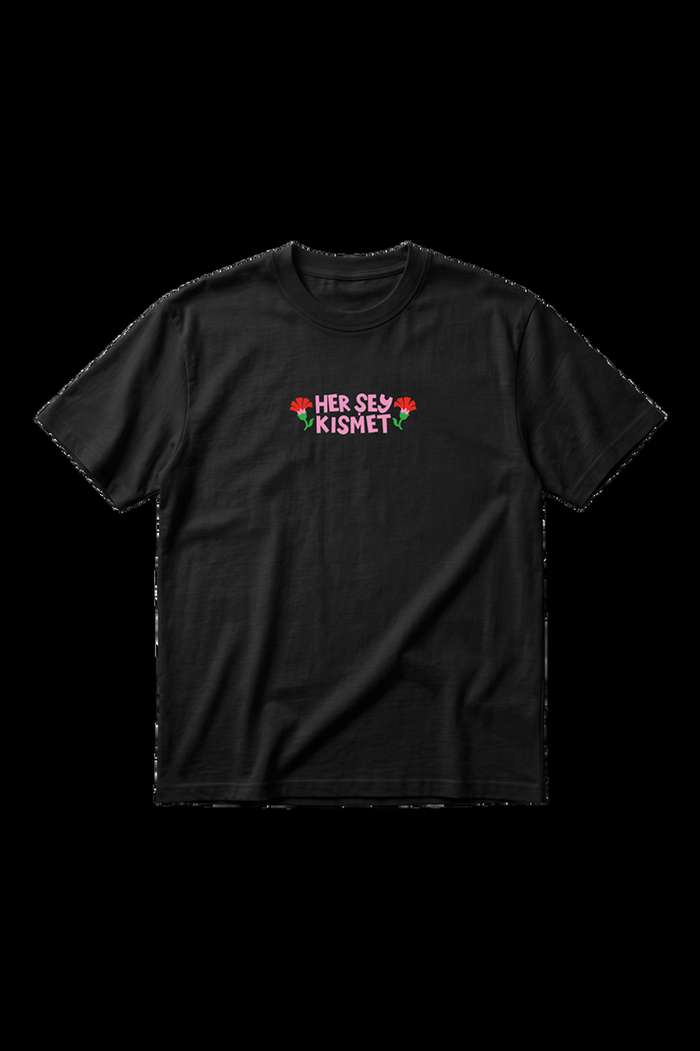 Her Şey Kısmet Unisex Oversize Tshirt - 1