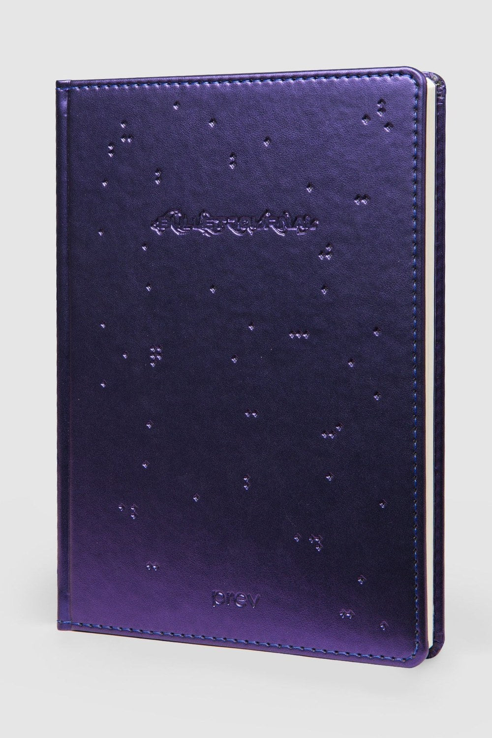Flux Bullet Journal – A5 Elma Derisi Ciltli Yıldız Noktalı Defter - 0