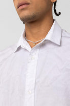 Oversize Yıkamalı Poplin Gömlek - Ekru - 3