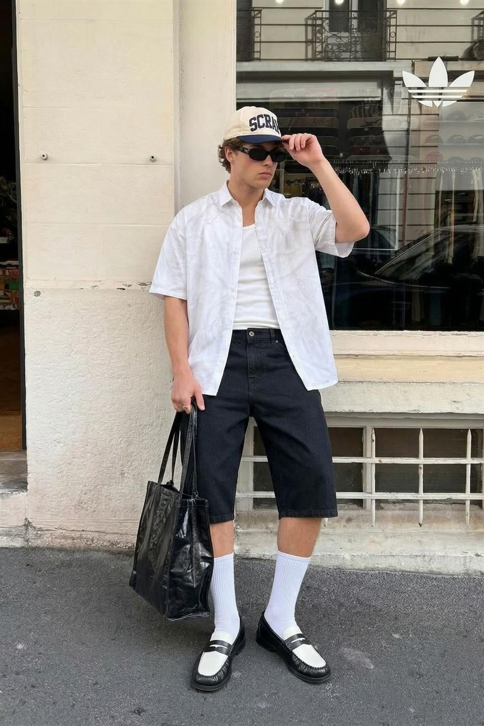 Oversize Yıkamalı Poplin Gömlek - Ekru - 6
