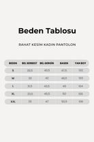 Rahat Kesim Kadın Pantolon, Pembe - 4