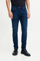 Comfort Fit Erkek Jean Pantolon, Lacivert - 1