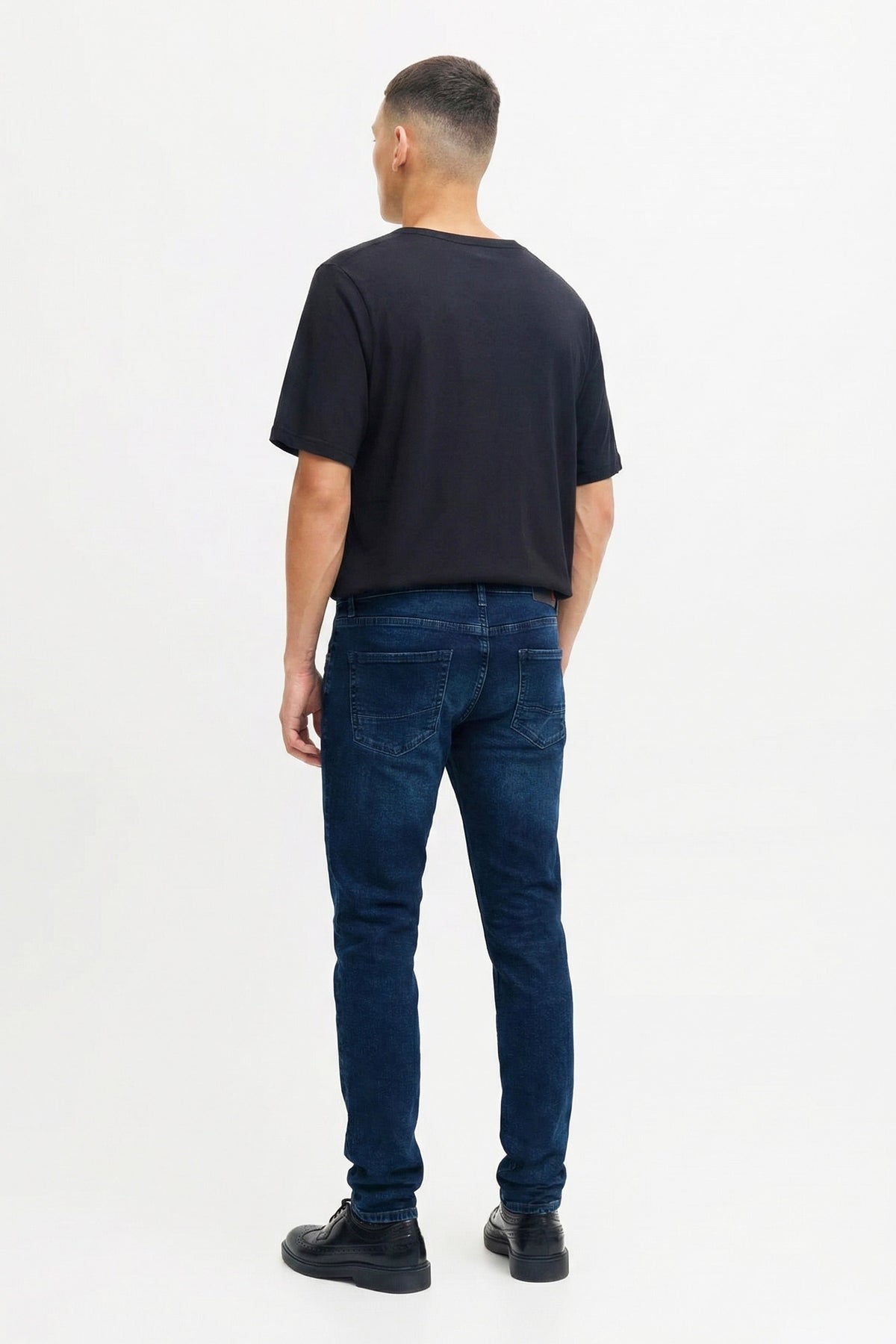 Comfort Fit Erkek Jean Pantolon, Lacivert - 2