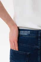 Comfort Fit Erkek Jean Pantolon, Lacivert - 3