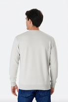 Regular Fit Logo Nakışlı Sweatshirt, Taş - 2