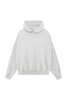Kapüşonlu Logo Nakışlı Sweatshirt, Taş - 0