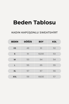 Kapüşonlu Logo Nakışlı Sweatshirt, Taş - 6