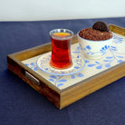 Mavi Beyaz Sunum Kasesi - 4