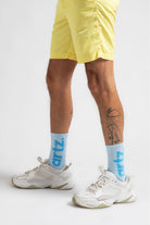 Essentials Blue & Black Lifestyle & Spor Havlu Taban Organik Pamuklu 2'li Çorap Seti - 1
