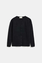 Peraluna Latina Cardigan - Selanik Örgü Kadın Hırka - Siyah