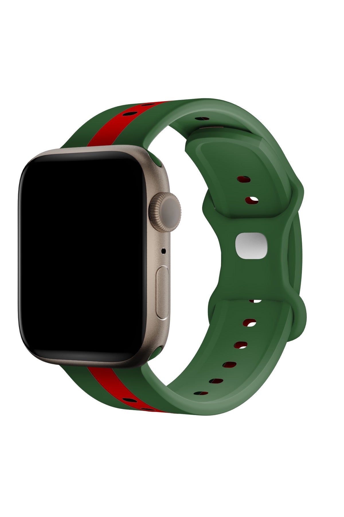 Apple Watch Uyumlu Dual Silikon Kordon Perla