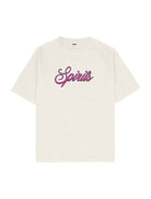 Pink Logo Oversize Tişört