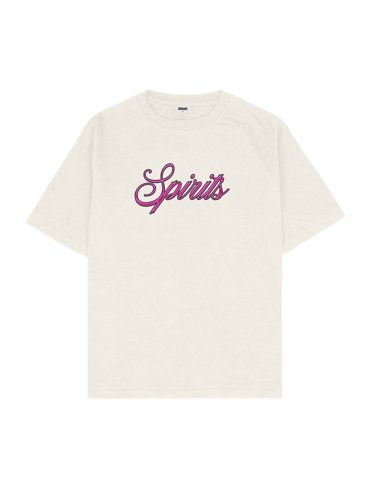 Pink Logo Oversize Tişört