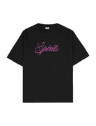 Pink Logo Oversize Tişört