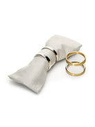 Memonza-Pipe Gümüş Peçete Sofra Halkası-Sunum Aksesuarları-3-Milagron.com