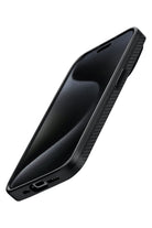 Classic Military-Grade Iphone 15 Pro Max Magsafe Uyumlu 600D Aramid Fiber Kılıf Siyah
