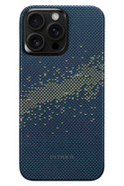 Starpeak Iphone 15 Pro Magsafe Uyumlu Aramid Fiber Kılıf Milky Way Galaxy