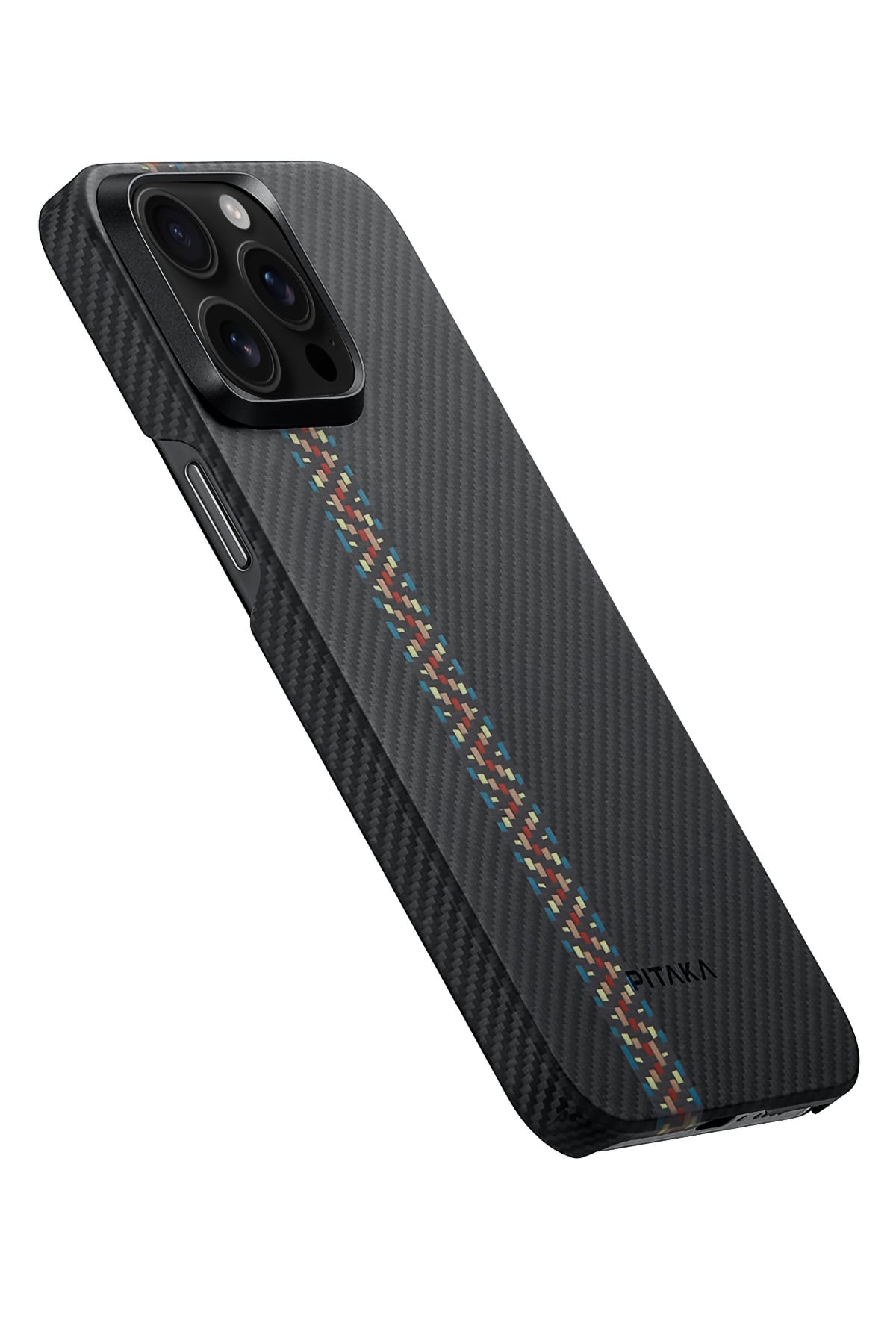 Tactile Woven Iphone 15 Pro Magsafe Uyumlu 600D Aramid Fiber Kılıf Rhapsody
