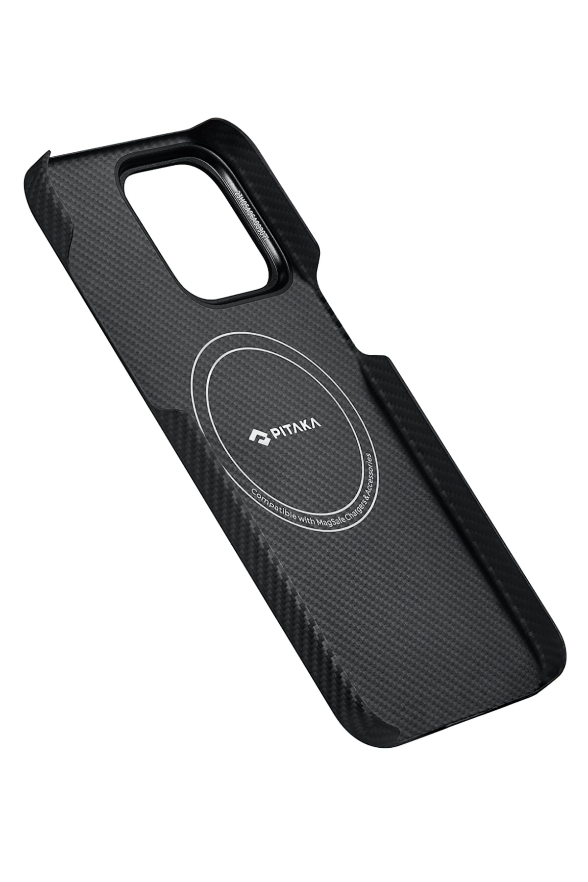 Tactile Woven Iphone 15 Pro Max Magsafe Uyumlu 600D Aramid Fiber Kılıf Rhapsody