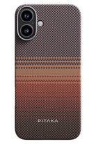 Tactile Woven Iphone 16 Plus Magsafe Uyumlu Kılıf Sunset