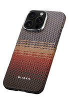 Tactile Woven Iphone 16 Pro Magsafe Uyumlu Kılıf Sunset
