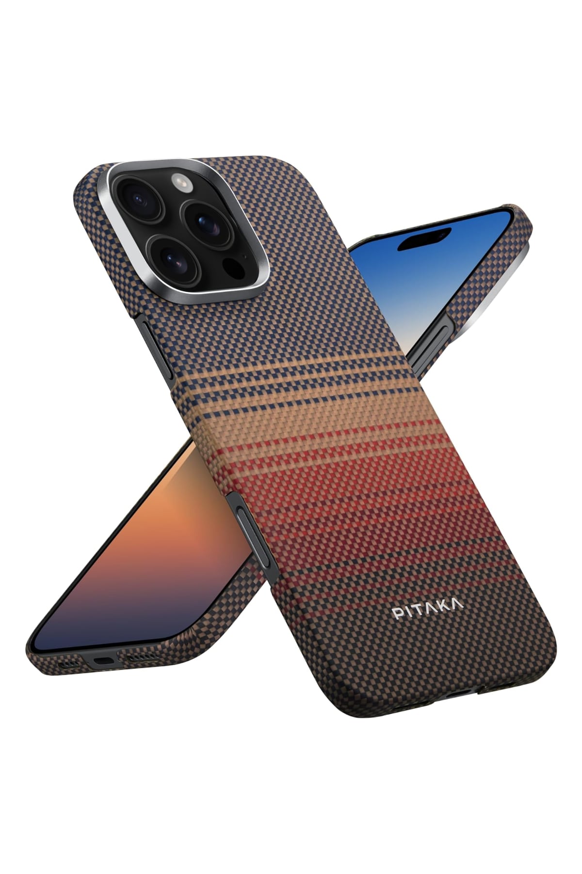 Tactile Woven Iphone 16 Pro Magsafe Uyumlu Kılıf Sunset