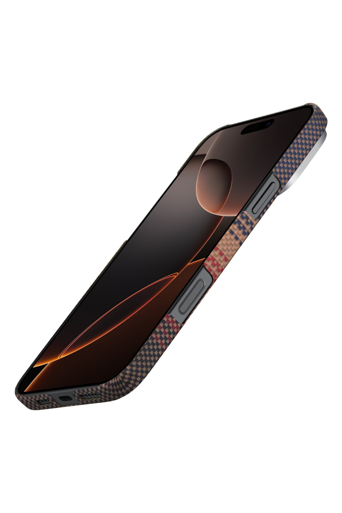 Tactile Woven Iphone 16 Pro Magsafe Uyumlu Kılıf Sunset