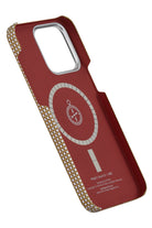 Ultra Slim Awa Iphone 15 Pro Max Magsafe Uyumlu 600D Aramid Fiber Kılıf Canyon