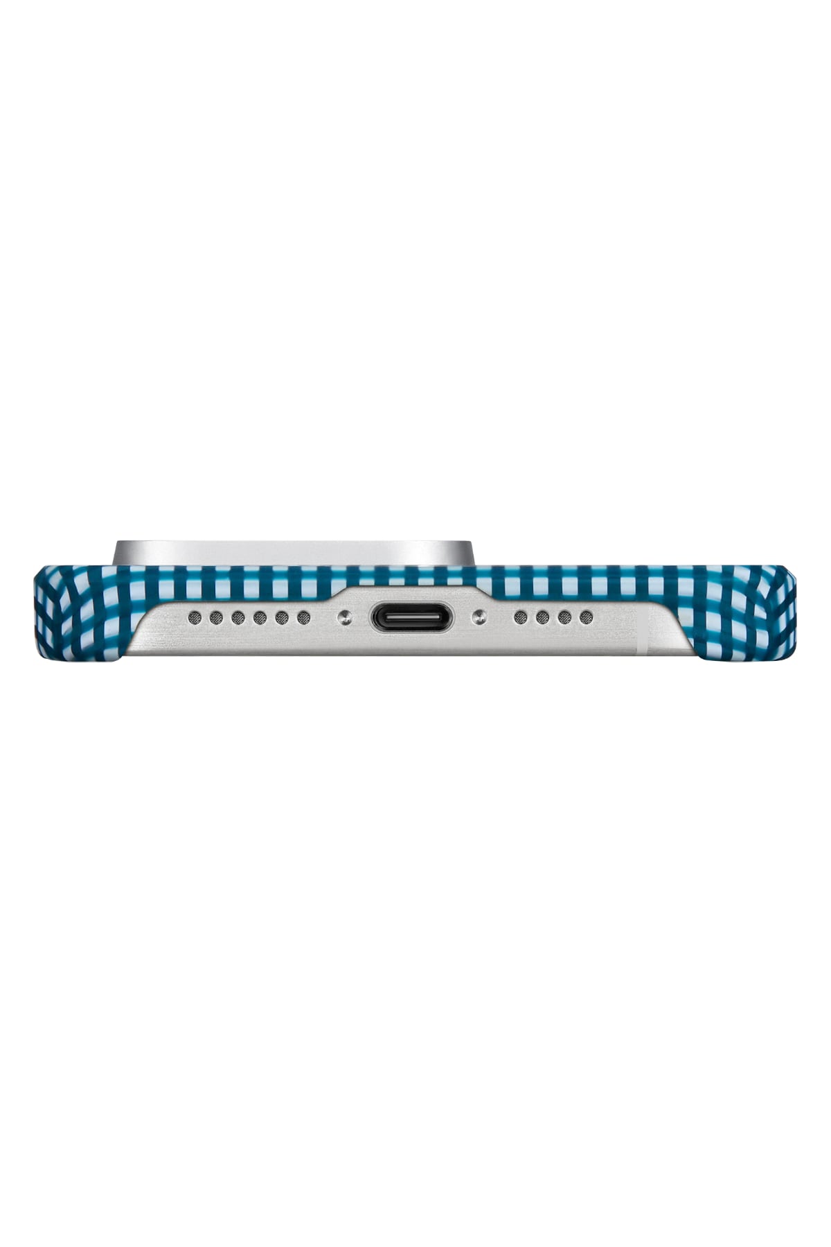 Ultra Slim Awa Iphone 15 Pro Max Magsafe Uyumlu 600D Aramid Fiber Kılıf Ocean