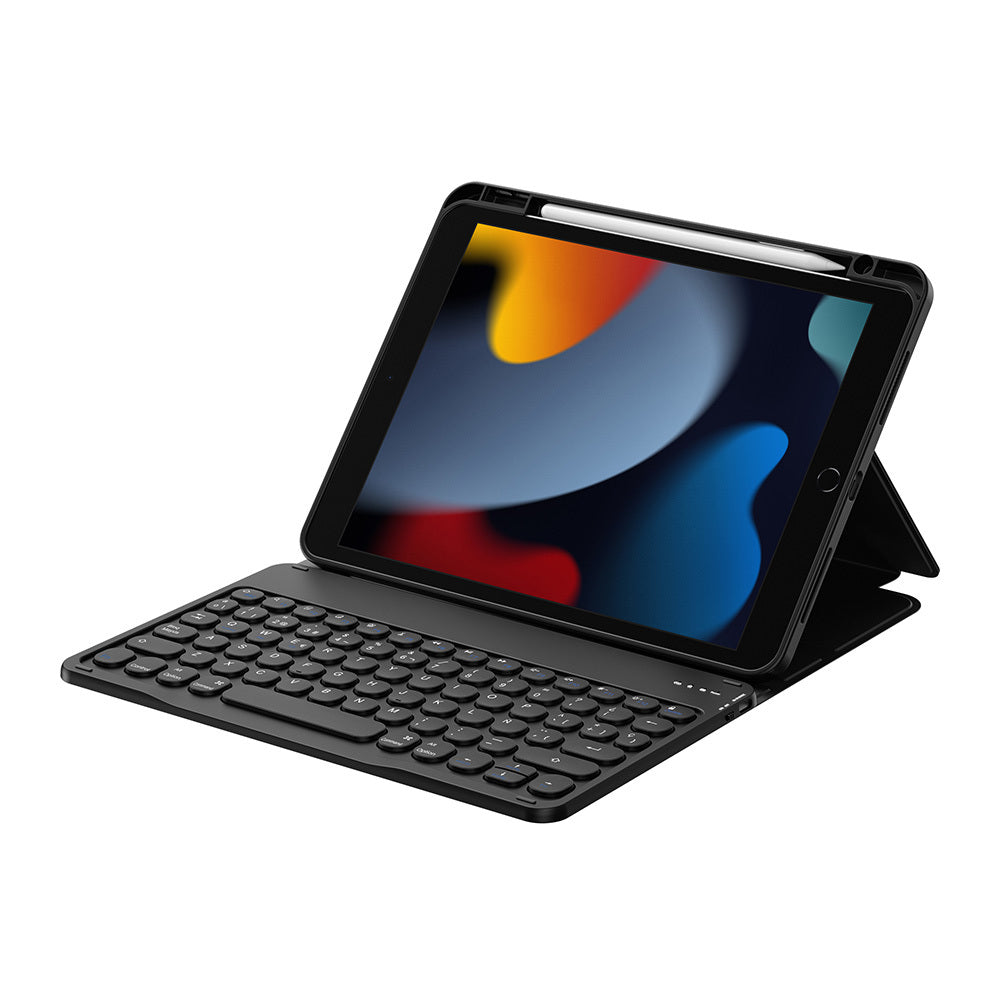 Protective Gizli Kalem Bölmeli Klavyeli Ipad Kılıfı