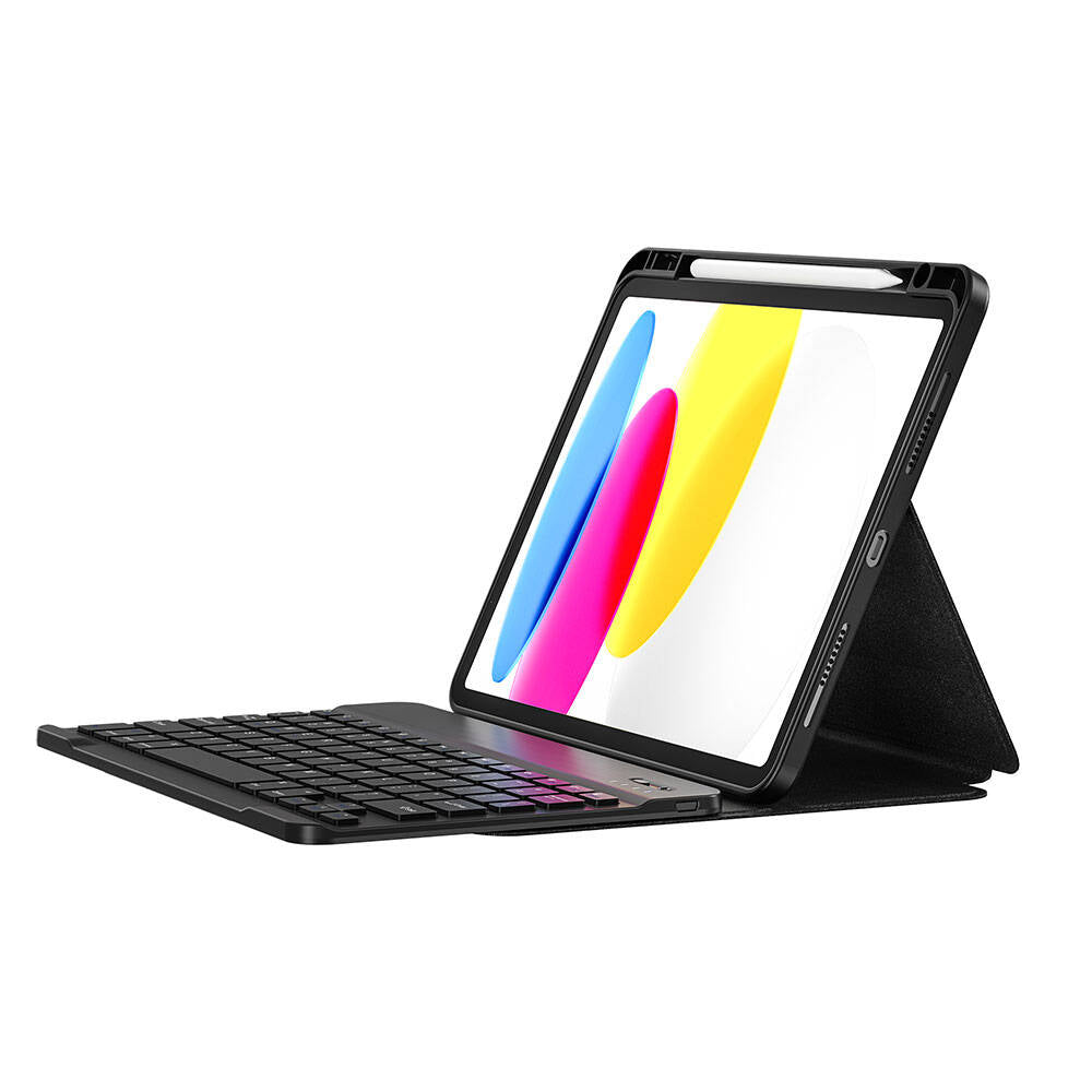 Protective Gizli Kalem Bölmeli Klavyeli Ipad Kılıf