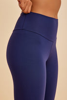 Amarelle-Sportive Lacivert Light Touch Uzun Toparlayıcı Spor Taytı-Activewear-7-Milagron.com